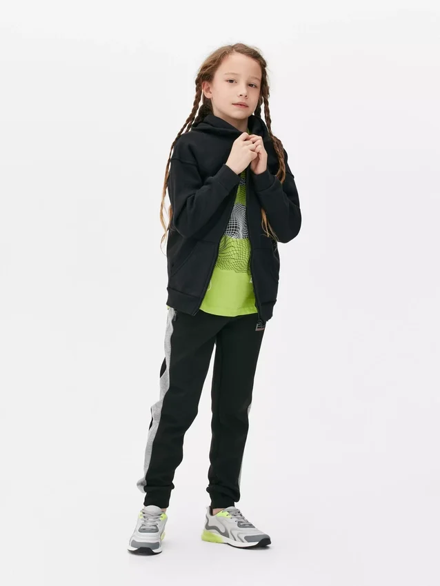 Zip-up hoodie