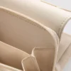 Zip-up metallic detail wallet