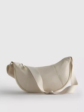 Zipped sling bag