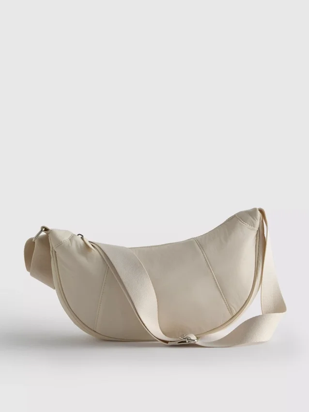 Zipped sling bag